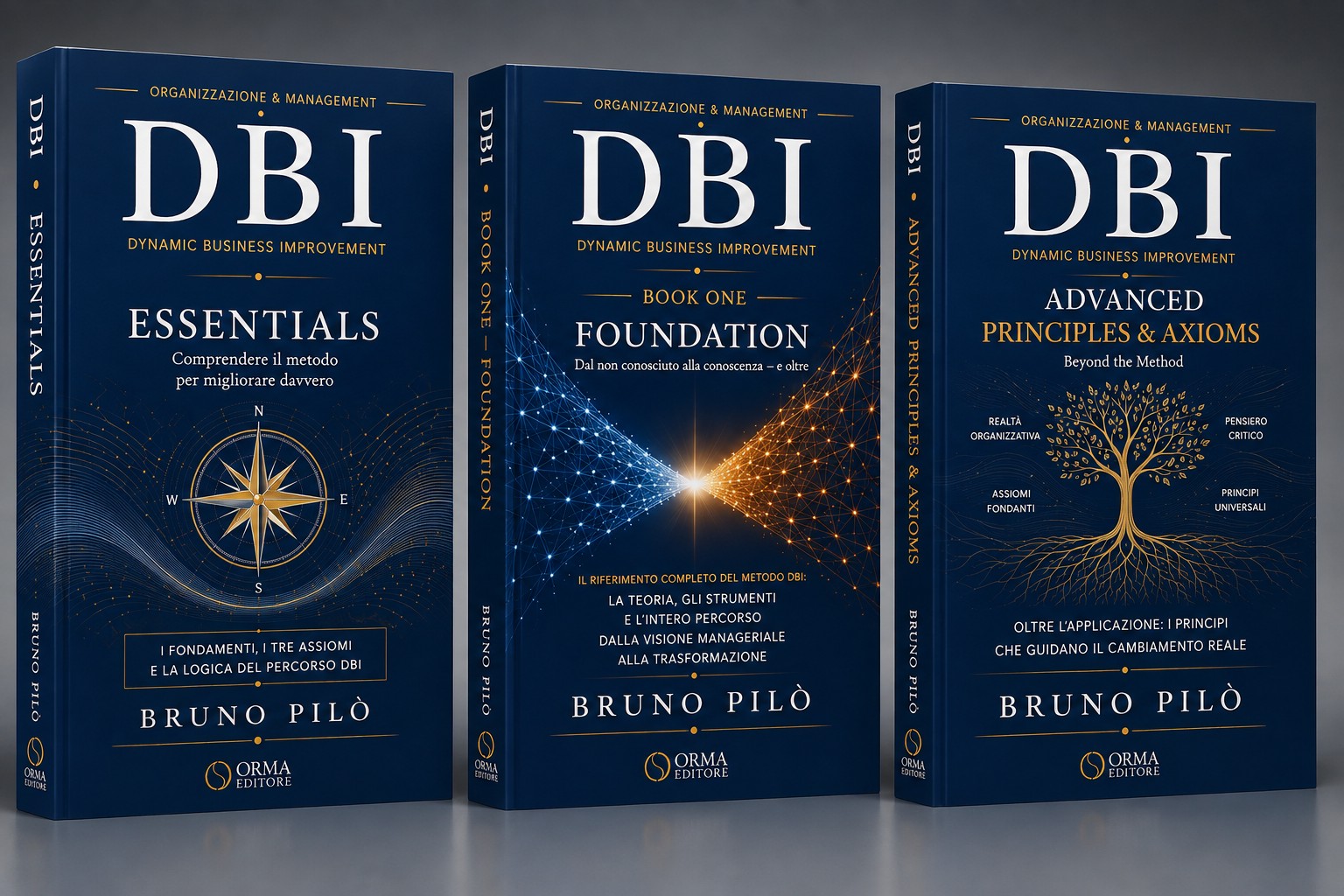 Opere editoriali pubbliche dedicate al metodo DBI, pubblicate da ORMA Editore